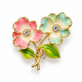 Floral Statement Brooch for Women