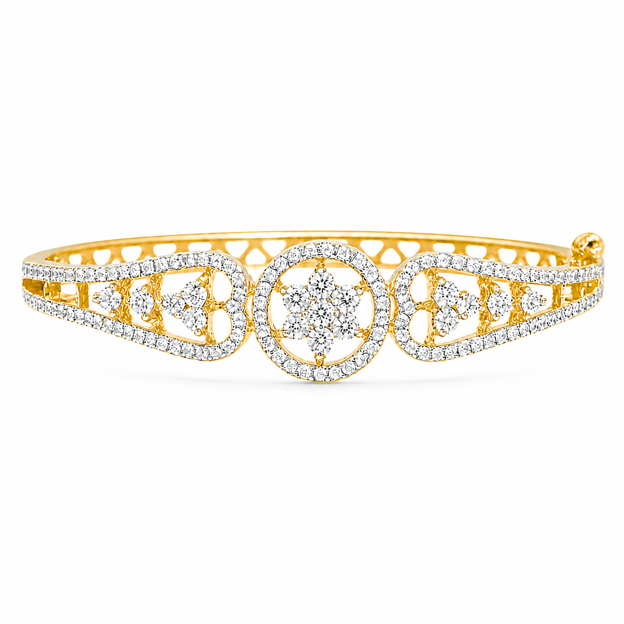 Floral Designer Bracelet