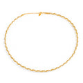 Twisted Link Statement Necklace