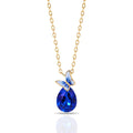 Butterfly Teardrop Chain Pendant