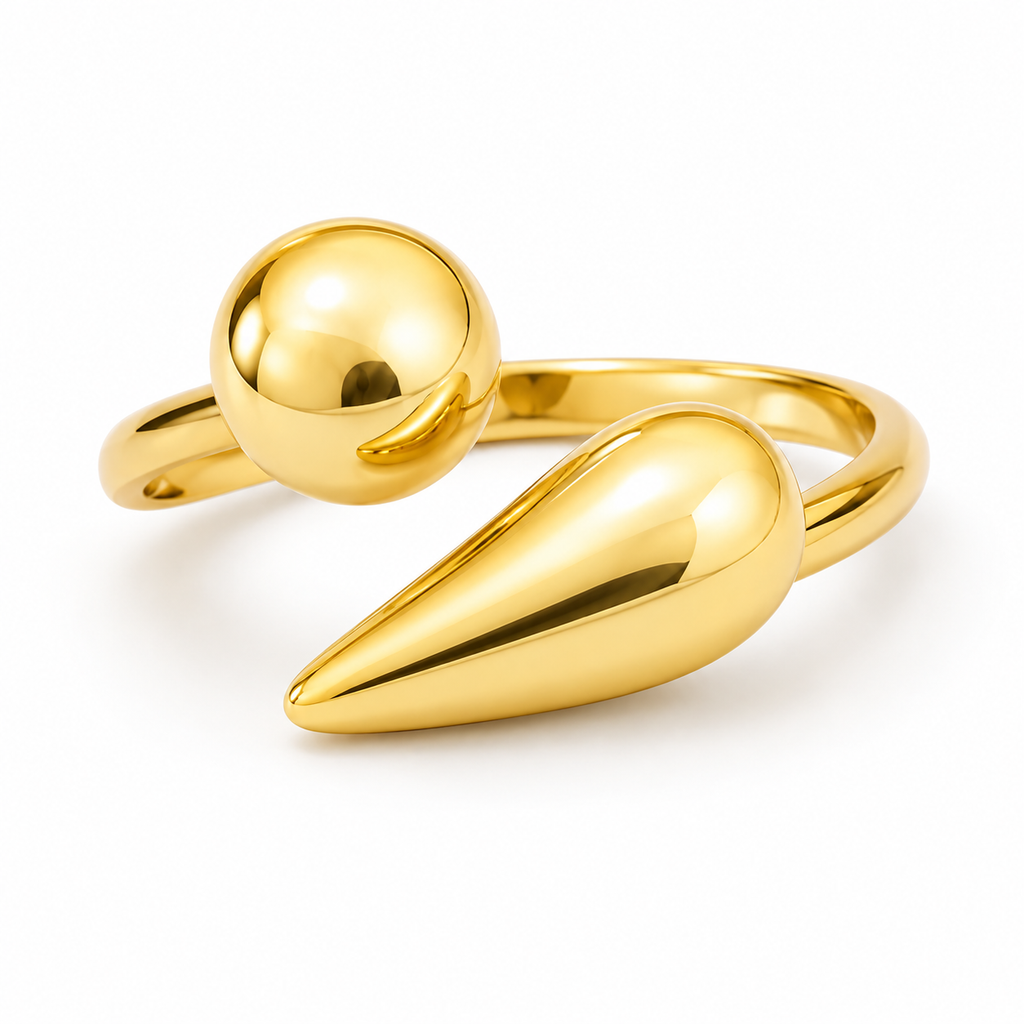 Sculptural Statement Ring