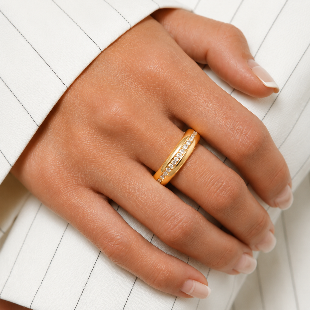 Pavé Cuff Ring