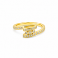 Twist CZ Ring